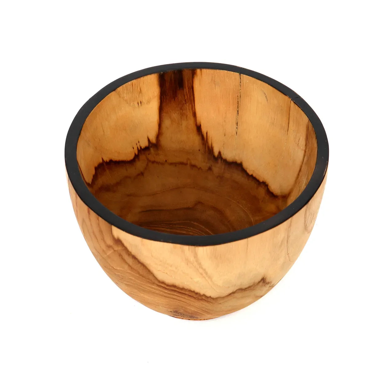 Bol en teck naturel 15 cm pour rangement ou apéritif