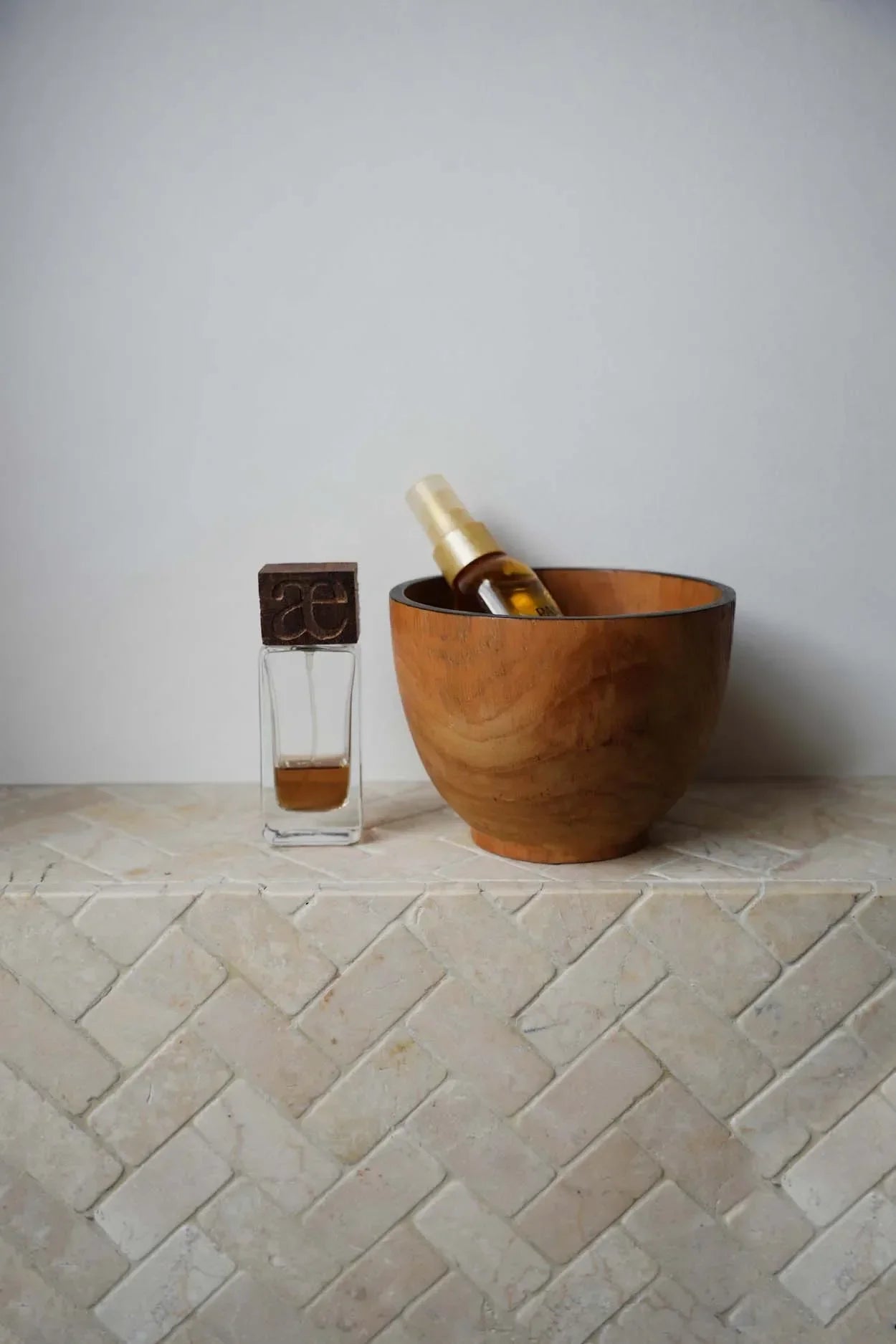 Bol en teck naturel 15 cm pour rangement ou apéritif
