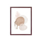 Cadres photo en MDF marron foncé – Lot de 3 formats A4