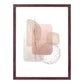 Cadres photo en MDF marron foncé – Lot de 3 formats A4