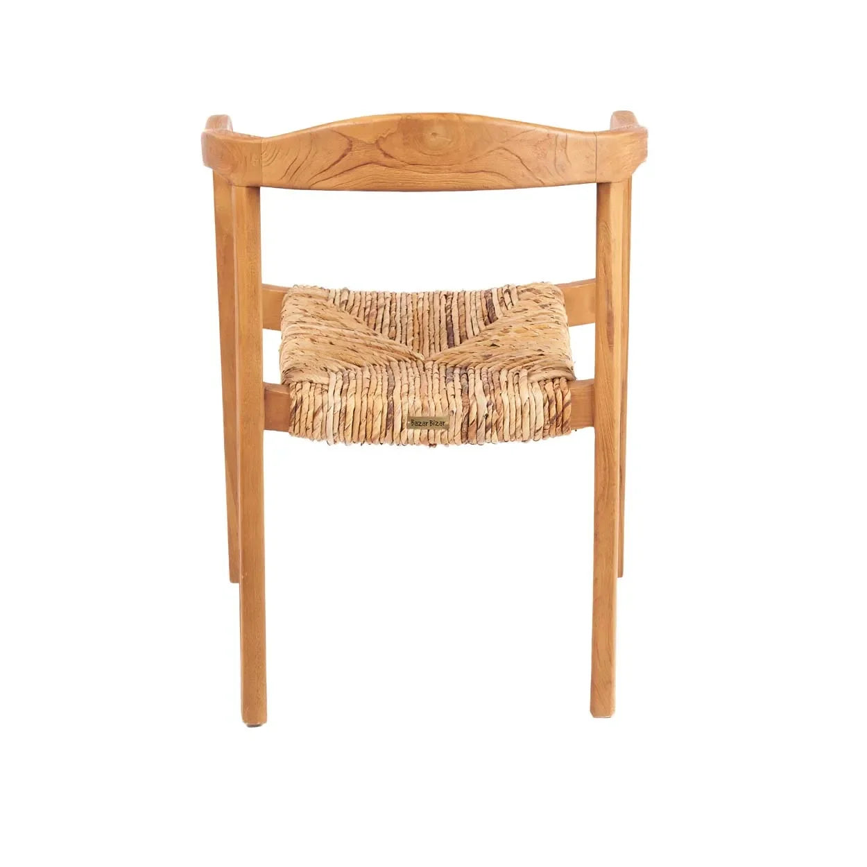 Chaise en teck empilable pour salle à manger