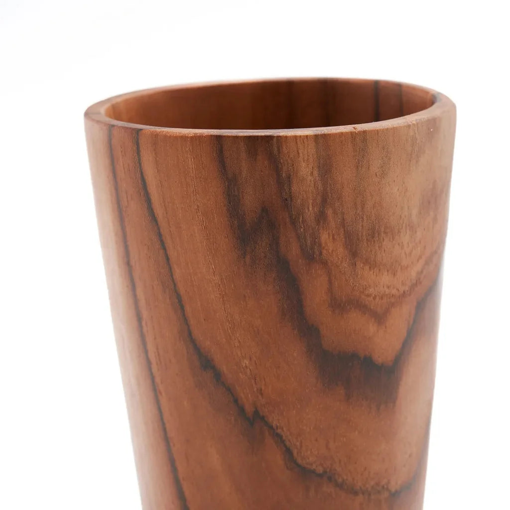 Vas à boire en bois de racine de teck pour La coupe en racine de teck Haute