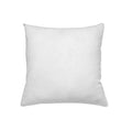 Coussin de garnissage carré en coton blanc moelleux 40x40 cm