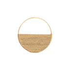 Déco murale ronde en macramé