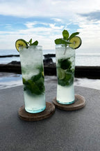 Deux cocktails mojito.