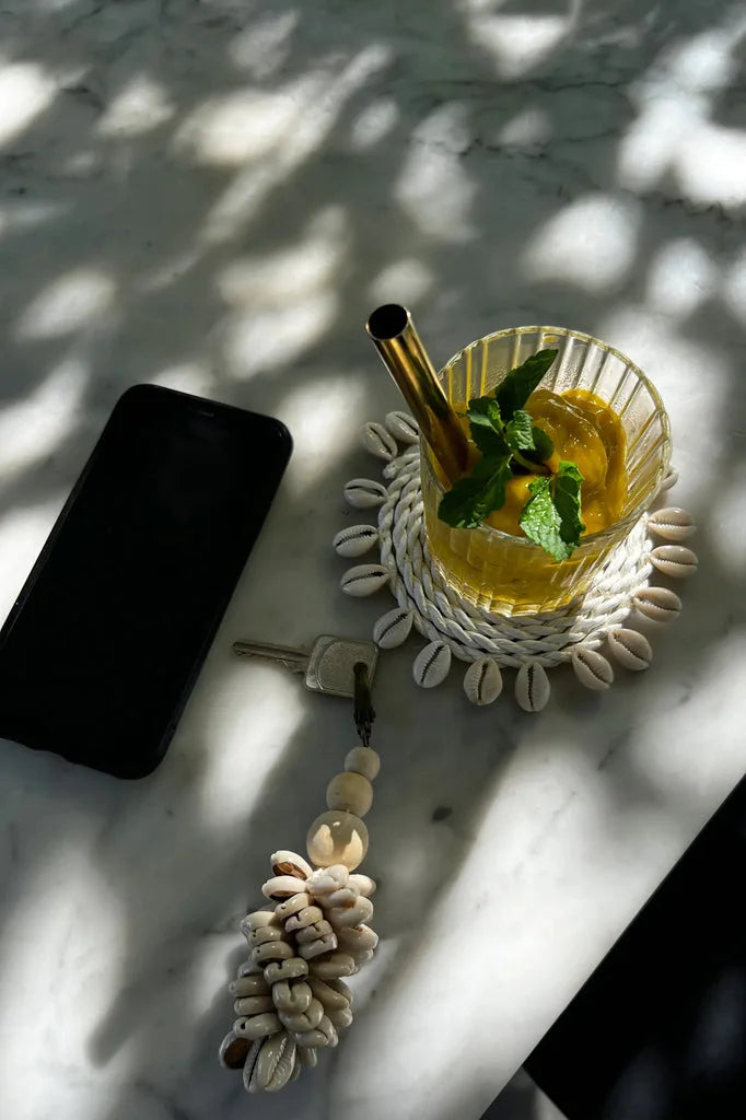 Boisson tropicale rafraîchissante à la menthe.
