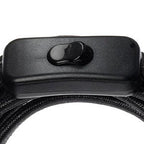 Interrupteur inline noir avec câble tissé pour suspension longue 450 cm