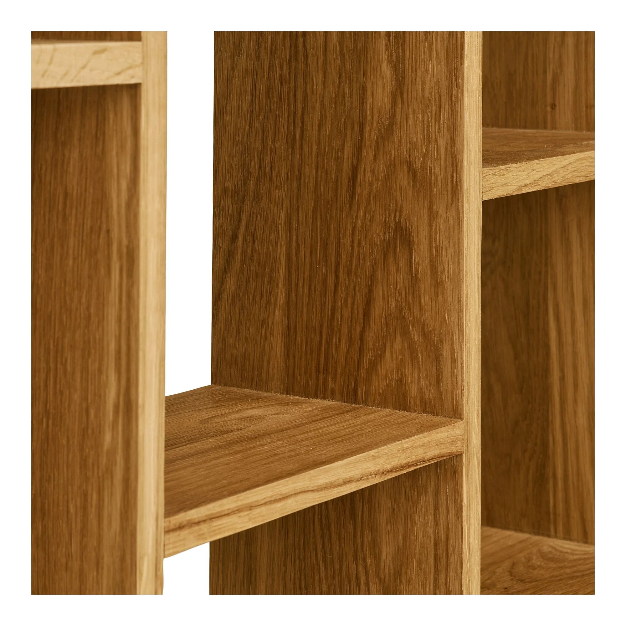 Étagère murale en chêne naturel brun clair 70x70 cm