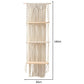 Étagère murale en macramé 3 étages dimension