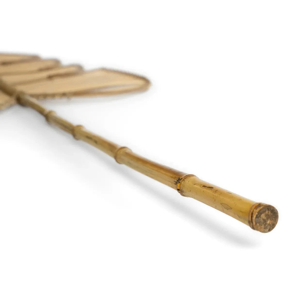 Feuille décorative en rotin naturel 120 cm à poser ou suspendre