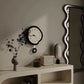 Horloge bohème chic minimaliste en situation