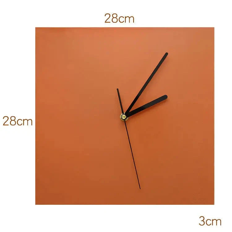 Horloge carré design dimension