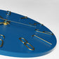 Horloge murale design moderne gros plan