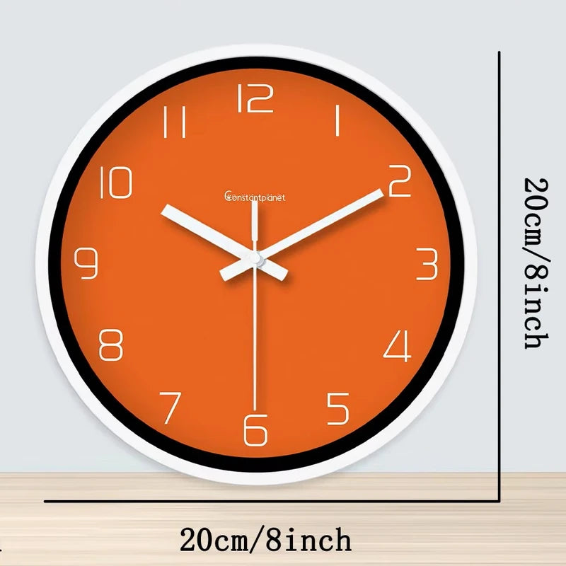 Dimensions de l'horloge murale terracotta