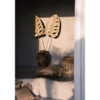 Housse de coussin carrée en jute et raphia beige avec franges