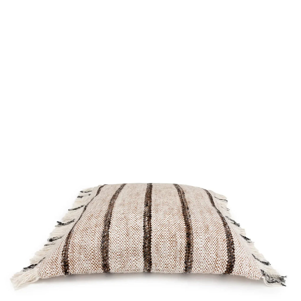 Housse de coussin en coton blanc 60x60 cm carré
