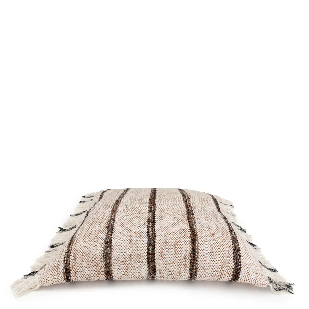 Housse de coussin en coton blanc 60x60 cm carré