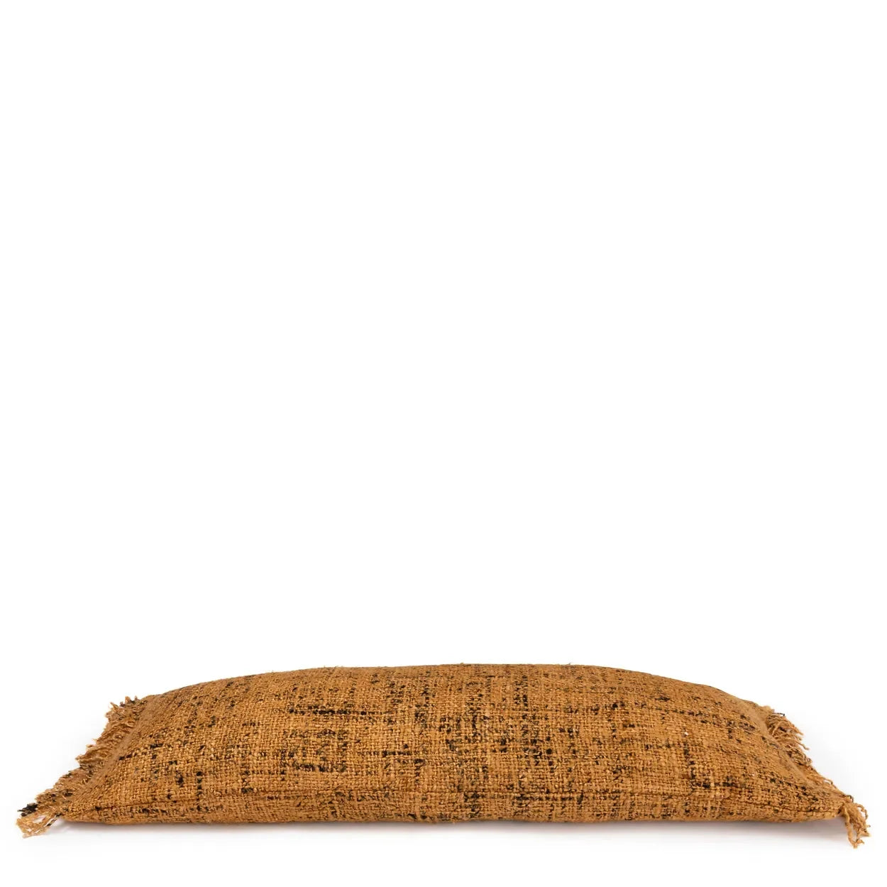 Coussin rectangulaire en toile de jute naturelle pour décoration intérieure