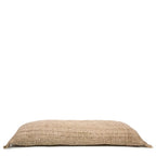 Housse de coussin en burlap beige Oh My Gee 35x100 pour une décoration élégante