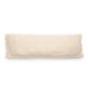 Housse de coussin Oh My Gee crème 35x100 avec franges, rectangle et couleur écrue