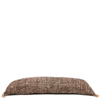 Boudin de porte en chevron marron pour protection contre les courants d’air
