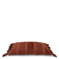 Coussin rectangulaire en velours bordeaux avec franges pour la housse Oh My Gee 30x50