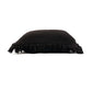Coussin noir à franges de la collection La housse de coussin pleine lune