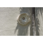 Décoration murale ronde avec plumes pour le produit Le Juju côtier Blanc L_40