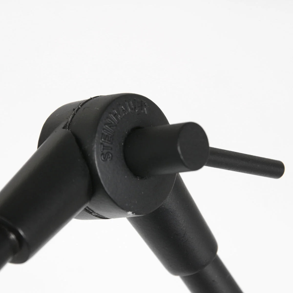 Tête de trépied Steinhauer noire mate pour lampadaire bambou tressé H250 cm