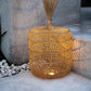 Lampe de sol en rotin tissé Le lampadaire Dumpling Suspension Naturel L