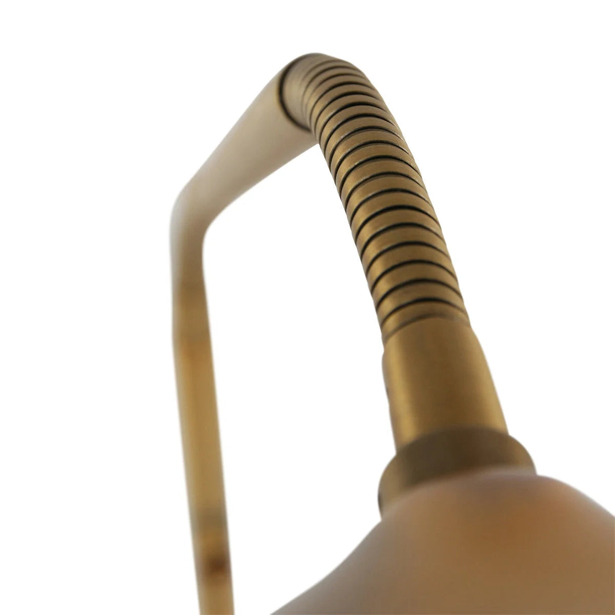 Bras flexible en laiton pour lampadaire en métal bronze avec LED dimmable