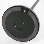 Base de lampe circulaire en métal noir pour lampadaire articulé rechargeable et dimmable