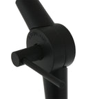 Jonction d’ampoule noire réglable pour Lampadaire rotin naturel à structure articulée noire ø40 cm