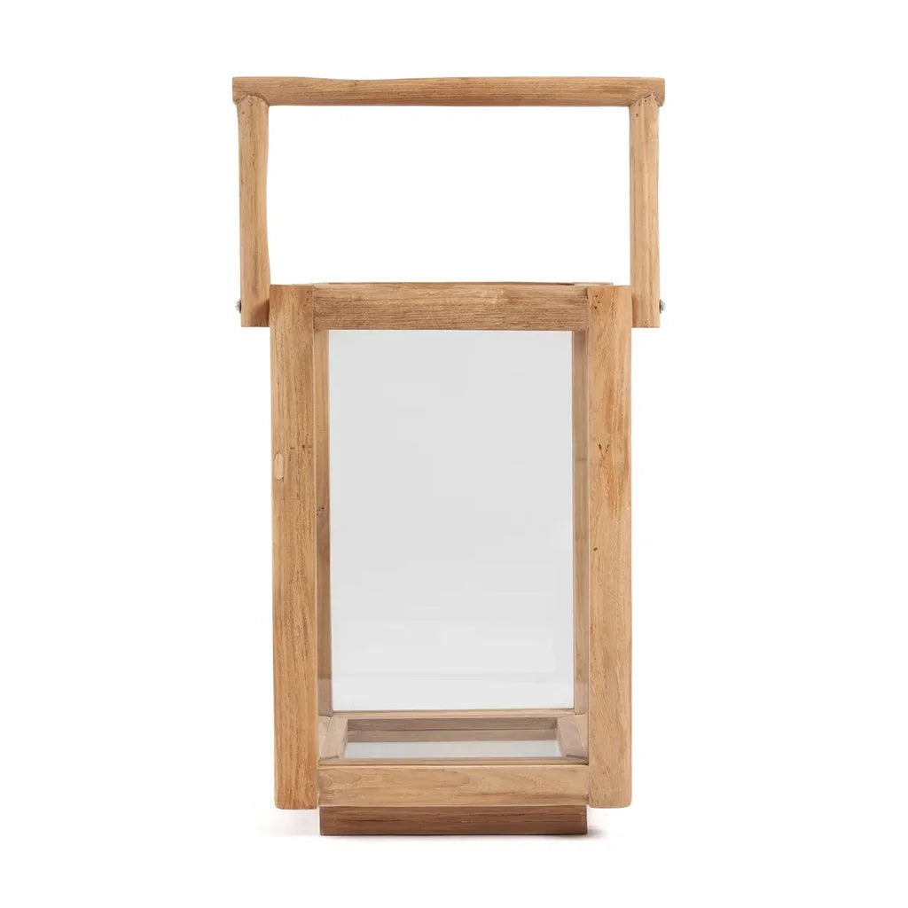 Luminaire en bois pour la lanterne de Nusa Penida, décoration chaleureuse et naturelle