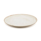 Assiette ronde en céramique ivoire pour salade, lot de 6 L’assiette à salade Cascais