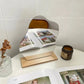 Variante du miroir bois ondulé