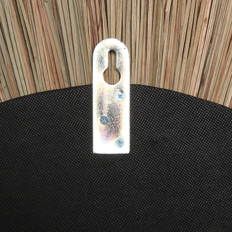 Miroir en herbe Alang Alang rond 50 cm