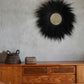 Miroir mural en rayung noir 100 cm – Modèle Simba