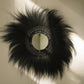 Miroir mural en rayung noir 100 cm – Modèle Simba