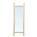 Miroir sur pied en teck naturel 170 cm pour chambre