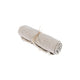 Nappe en lin beige 150x200 cm pour table rectangulaire