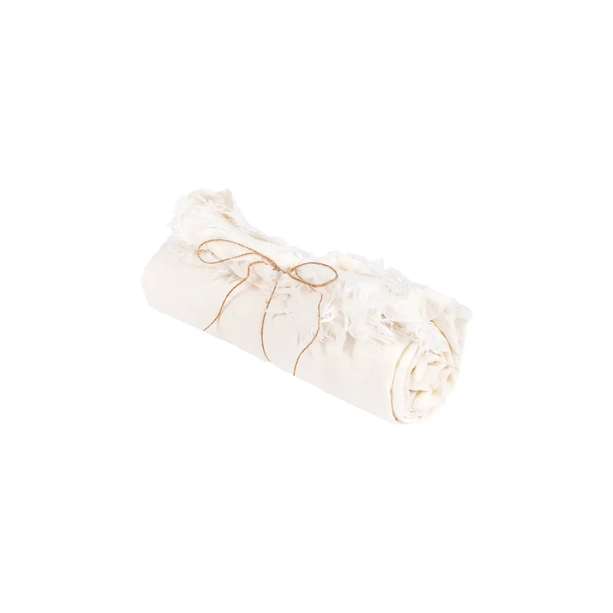 Nappe en lin blanc 150x200 cm