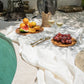 Nappe en lin blanc 150x200 cm