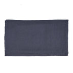 Nappe rectangulaire en lin noir naturel 150x250 cm pour salle à manger
