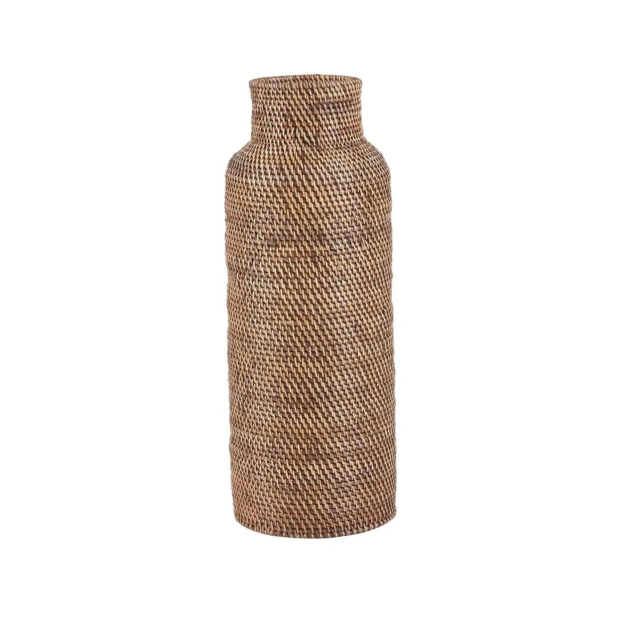 Panier à parapluies en rotin marron naturel 67 cm