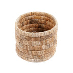 Panier cylindrique tissé pour la décoration dans le produit Le panier Chuma