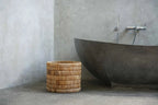 Panier cylindrique en tissage pour La Panier Chuma