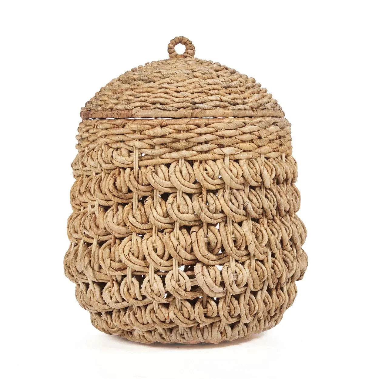 Panier en feuille de bananier naturel 40x47 cm