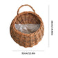 Panier mural en osier pour plantes grand