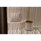 Coussin décoratif tissé avec motif géométrique pour Panier de rangement en pandan